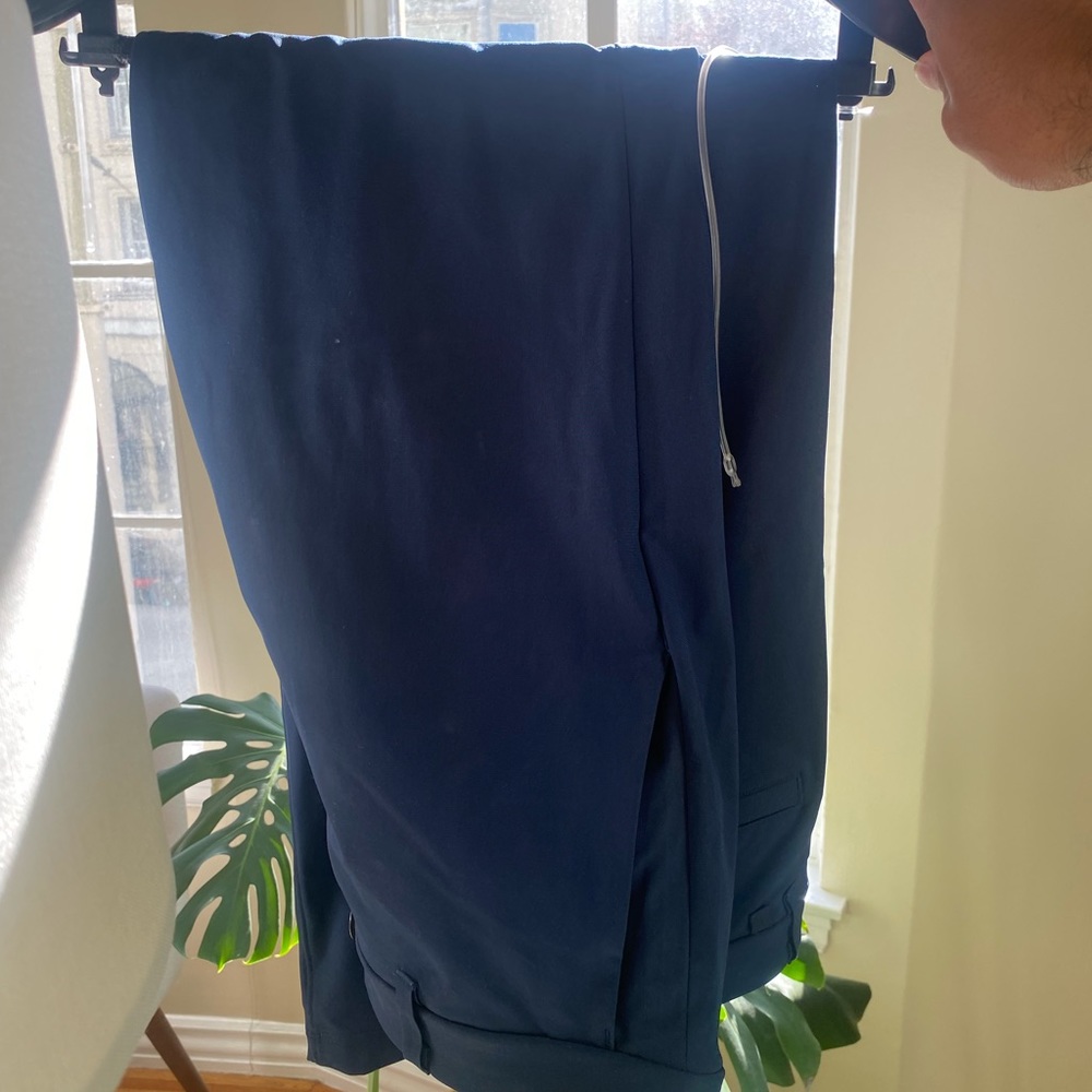 Lululemon ABC Commissioner pants, navy! 32x32